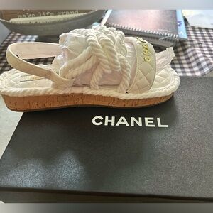Chanel Rope Sandals